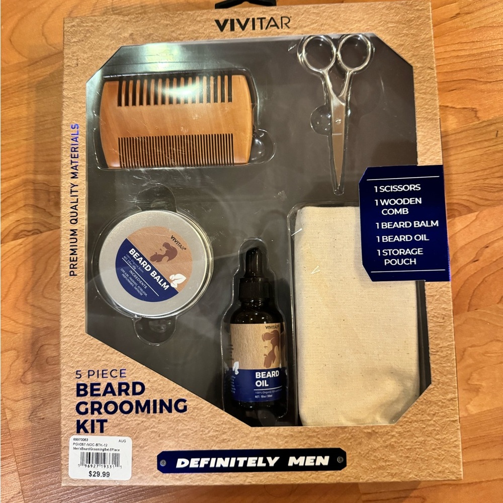 Beard Grooming Kit - NEW